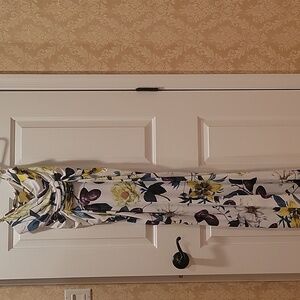 Roberto Cavalli White Plum, Floral Maxi Dress